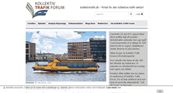 Desktop Screenshot of kollektivtrafik.dk